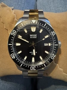 Wise Hitman Black & Gold Watch *hard to Find* - Picture 1 of 10