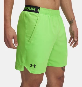 Under Armour, UA Vanish Woven 6" Cyber Green Shorts. Size: Men's L - Picture 1 of 4