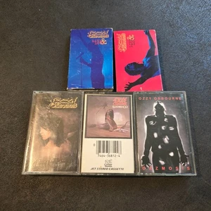 Ozzy Osbourne Kassette 5 Stück No More Tears Blizzard Ozzmosis Live & Loud 1 2 - Bild 1 von 14