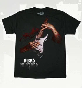 SULLEN "NIKKO" GUITAR T SHIRT BNWT SKATE SURF MX BMX TATTOO MOTO - Picture 1 of 2
