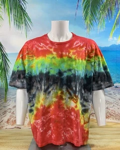 EPIC SPORTS 3XL ORIGINAL Living The Life TIE/DYE TEE SHIRT (H-157) - Picture 1 of 4