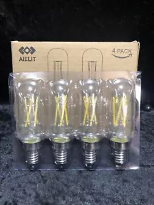 Dimmable T8/T25 Led Candelabra Base Bulb 4w Daylight 5000k 40 Watt 4 Pack - Picture 1 of 1