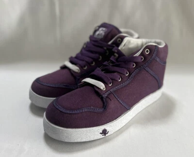 Unisex Vlado Calzado Lujo Patadas Púrpura Lona Tenis Para Hombre 9.5/Mujer 11 Foto 1 de 4