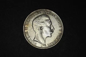 1908-A Estados alemanes Prusia 3 marcos - KM-527 - Imagen 1 de 2