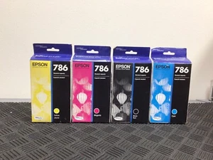 EPSON 786 4er Set Std Cap Tintenpatronen (MYCK) Abgelaufen / - Bild 1 von 3