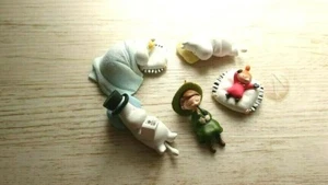 Takara Tomy Moomin Sleeping 5 Figure Gashapon Snufkin Little My Moomintroll - Picture 1 of 3