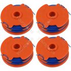 4 x Spool & Line For QUALCAST GGT350A1 Grass Trimmer Strimmer