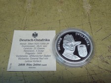 Palau, 1999, 5 $ Silver PP, German East Africa