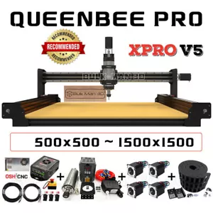 QueenBee PRO CNC Router Machine Full Kit 4Axis HGR Linear Rail CNC Engraver Mill - Picture 1 of 10