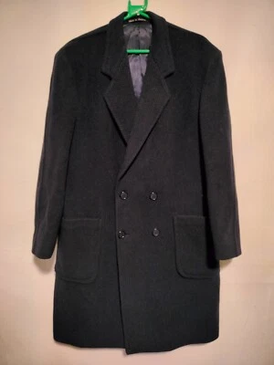 Paul Smith  At Cue By Austin Reed Long Coat 42 Regular Black - Image 1 of 4