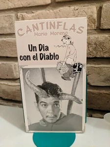 Un Dia Con El Diablo VHS Spanish Mario Moreno Cantinflas Encore Films 1994 - Picture 1 of 6