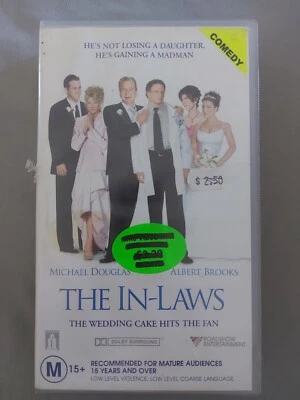 The In-Laws VHS Video Tape Michael Douglas Albert Brooks 2003 PAL. FREE POST AUS - image 1 of 4