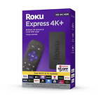 Express 4K+ | Streaming Player HD/4K/HDR with Roku Voice Remote with TV Controls