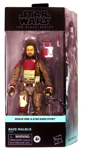 Star Wars The Black Series ( Rogue One ) Baze Malbus 6 inch Action Figure - Picture 1 of 2