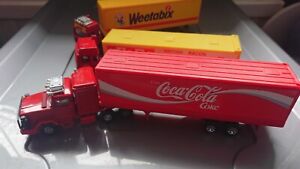 CORGI TOYS  Trucks Coca Cola Weetabix and Halls Volvo Cabs