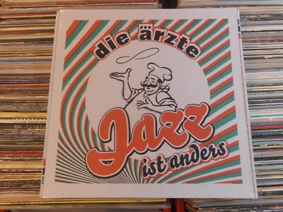 DIE ÄRZTE LP + 7": JAZZ IST ANDERS (2024,NEU;PICTURE LP IM PIZZAKARTON) - Bild 1 von 4