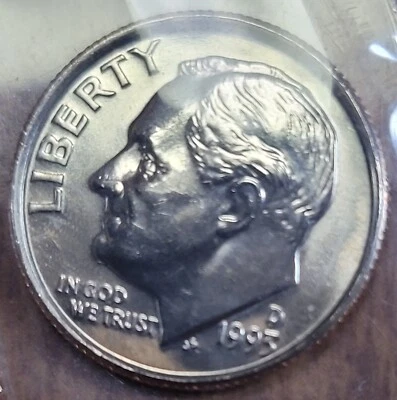 1993-D Dime us uncirculated OGP - Image 1 of 4