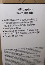 New ListingNEW HP 14" Laptop AMD Ryzen 3 - 8GB Memory 128GB SSD Windows 11 Natural Silver