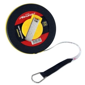 Neilsen 10M/20M Tape Measure -ABS Case, Fibreglass Tape, Dual Metric, Rewind Hdl - Picture 1 of 8