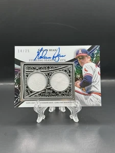 Nolan Ryan 2023 Topps Sterling Season Patch Relic Auto /25 California Angels SP - Bild 1 von 4