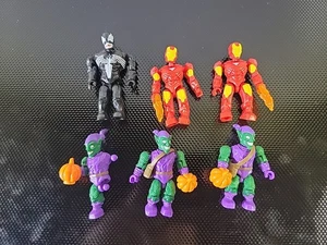 Mega Bloks Searies 1 (2007)  - Mini Figures Venom, Ironman, Hobgoblin MARVEL - Picture 1 of 8