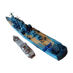 Naval Ship Toy Set Ship Kit Warships Ship Kits for 14 Year and - Picture 1 of 4