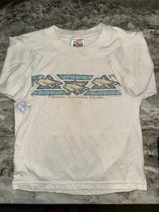 Vintage Kids Size 6/8 Florida T Shirt Dolphins Retro - Picture 1 of 5