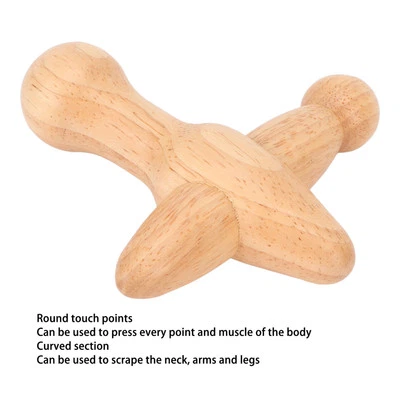 Herramienta masajeadora de punto gatillo en forma de cruz impulsar metabolismo drenaje linfático Foto 1 de 4