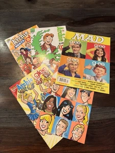 Glee Comic Lot Archie Meets Glee #641-644 Full Run + MAD Magazine #506 (2010) - Bild 1 von 11