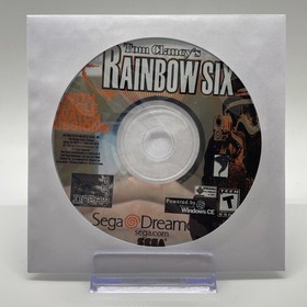 Tom Clancy's Rainbow Six (Sega Dreamcast, 2000) DISC ONLY