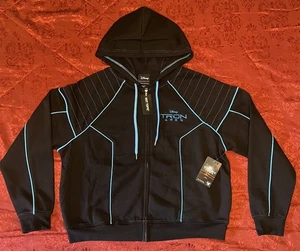 Disney Tron: Ares OFFIZIELLER blauer Hoodie BRANDNEU MIT ETIKETT! Gr. 2 (XL-2XL!!) - Bild 1 von 15