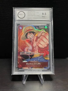 Monkey.D.Luffy P-001 Card Fest. 23-24 AA-Grading 9.5 Mint + - Bild 1 von 2