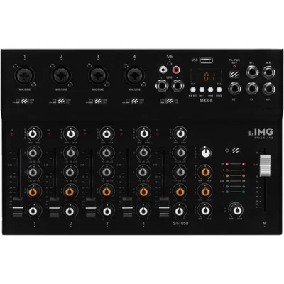 IMG Stage Line MXR-6 Mischpult | Neu - Bild 1 von 2