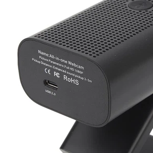 1080P-Webcam Mit Mikrofon 5-facher Digitaler Zoom USB-Webkamera - Bild 1 von 24