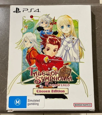 Tales of Symphonia Remastered SteelBook Estuche Playstation 4 Nuevo (Piezas faltantes) Foto 1 de 4