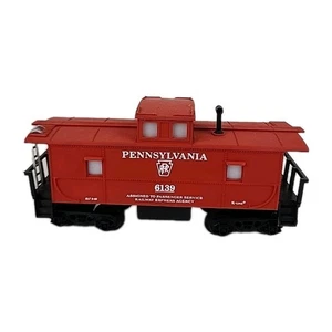K-Line Electric Train O/027 Gauge Pennsylvania 6139 Car Die-Cast Wheels Red Toys - Picture 1 of 6
