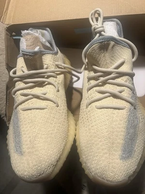 Adidas Yeezy Boost 350 V2 Lino Talla 9 FY5158 Usado Buen Estado Foto 1 de 4