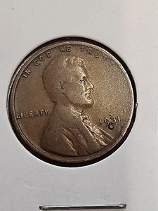 1931-D Lincoln Wheat Cent Penny V.F Condition - Picture 1 of 3