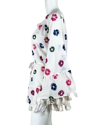 ROBERTA ROLLER RABBIT NWT Sand Dollar Dye Dita Tunic Medium M/L - Image 1 of 4