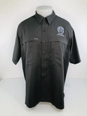 Rare GAMEGUARD - Embroidered STEWARDS OF THE WILD / TEXAS PARKS Lg. Shirt - EXC. - Image 1 of 4