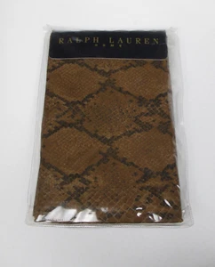 Ralph Lauren NOTTOWAY Braun Schlangenmuster 2 Standard Kissenbezüge - Bild 1 von 10