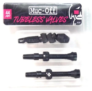 Muc Off Tubeless Valve Kit 44mm Black - Picture 1 of 1