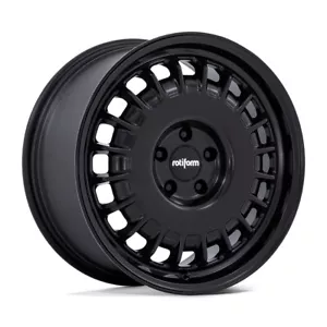 19x8.5 +45 Rotiform PMF RC205 5x112 Matte Black Wheels (Set of 4) - Picture 1 of 3
