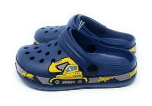 Deep Blue Constructor - Kid's Clogs Shoes : Style and Comfort for Little feet . - Picture 1 of 6