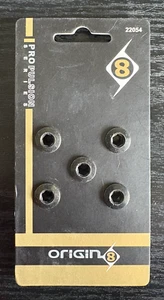 Chainring Sprocket Bolt Set Origin8 Single Set of 5 Steel Black NEW - Picture 1 of 1