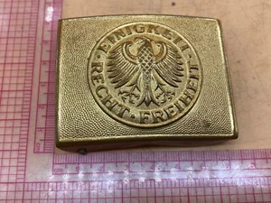 Post WW2 German Navy Bundesmarine Koppelschloss / Gilt Belt Buckle - Picture 1 of 12