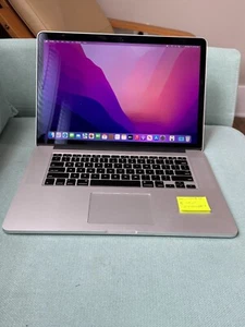 Apple MacBook Pro 15 Mid 2015 Intel i7, 16GB/256GB, 5 CYCLE COUNT - Afbeelding 1 van 8