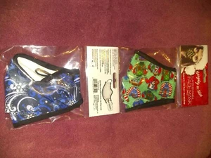 FRECHE oder SCHÖNE GESICHTSMASKE 2 PACKUNGEN Erwachsene Einheitsgröße WEIHNACHTEN wiederverwendbar waschbar - Bild 1 von 1