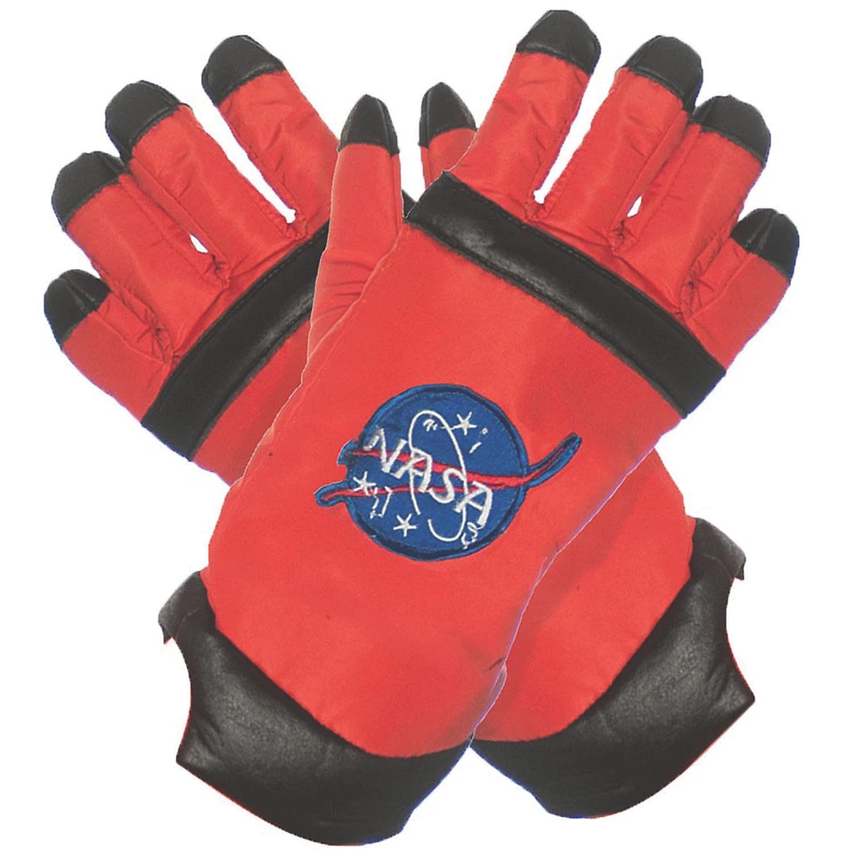 Child Astronaut NASA Orange Gloves Costume Accessory Ur25739