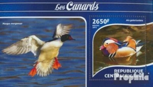 Africa centrale Repubblica Block 1292 (completa. edizione) MNH 2015 Anatre - Foto 1 di 1